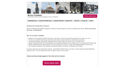 Desktop Screenshot of bostoncitywalks.com